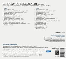 Girolamo Frescobaldi (1583-1643): Toccate d'intavolatura Libro I, 2 CDs