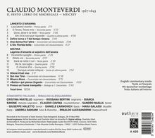 Claudio Monteverdi (1567-1643): Madrigali Libro 6 (1614), CD