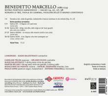 Benedetto Marcello (1686-1739): Psalmen Nr.14,21,27,38 aus "Estro poetico-armonico", CD