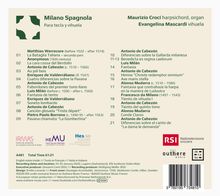 Evangelina Mascardi &amp; Maurizio Croci - Milano Spagnola, CD