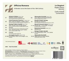 Carlo Vistoli - Officina Romana, CD