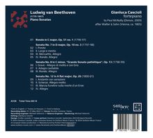 Ludwig van Beethoven (1770-1827): Klaviersonaten Nr.7,8,12, CD