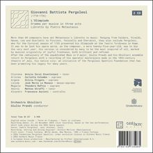 Text über Giovanni Battista Pergolesi, "L’Olimpiade", eine Oper in drei Akten. Links ein Blatt-Logo. Unten Logos.