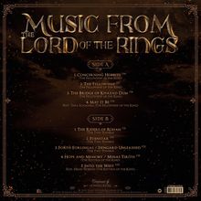The City Of Prague Philharmonic Orchestra: Filmmusik: Music From The Lords Of The Rings Trilogy (Transparent-Coke-Bottle-Green Vinyl), LP