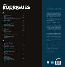 Amália Rodrigues: Recitals Parisiens, LP