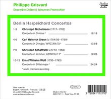 Berlin Harpsichord Concertos, CD