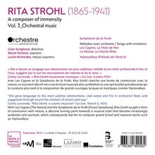 Rita Strohl (1865-1941): Orchesterwerke, CD