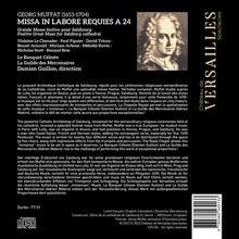 Georg Muffat (1653-1704): Missa in labore requies a 24, CD