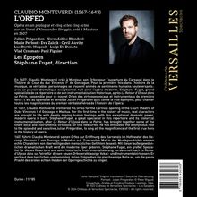 Claudio Monteverdi (1567-1643): L'Orfeo, 2 CDs