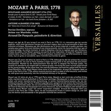 Wolfgang Amadeus Mozart (1756-1791): Mozart A Paris 1778, CD