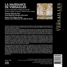 La Naissance de Versailles - Mass for the consecration of the chateau of Louis XIII, CD