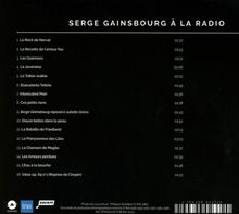 Serge Gainsbourg (1928-1991): A La Radio, CD