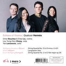 Echoes of Vienna | Quatuor Hermès. Musiker: Omer Bouchez, Elise Liu, Lou Yung-Hsin Chang, Yan Levionnois.