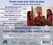 Gerard Poulet - Sonates russes, CD