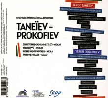 OneMusic International Ensemble - Taneiev / Prokofiev, CD