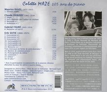 Colette Maze - 105 Ans de Piano, CD