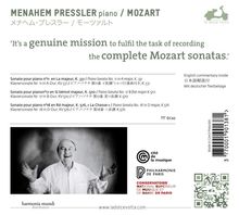 Wolfgang Amadeus Mozart (1756-1791): Klaviersonaten Nr.11,17,18, CD