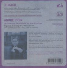 Johann Sebastian Bach (1685-1750): Konzerte für Orgel &amp; Orchester BWV 1052a,1053a,1059a, 3 CDs