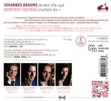 Johannes Brahms (1833-1897): Klaviertrios Nr.1-3, 2 CDs