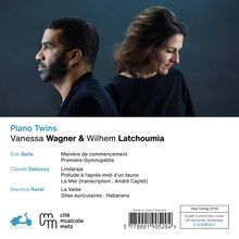 Vanessa Wagner &amp; Wilhem Latchoumia - Piano Twins, CD