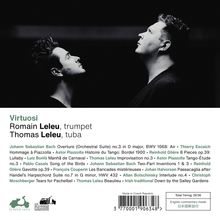 Romain &amp; Thomas Leleu - Virtuosi (Musik für Trompete &amp; Tuba), CD