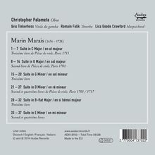 Marin Marais (1656-1728): Suiten für Oboe, CD