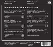 Bach &amp; Entourage - Violin Sonatas from Bach's Circle, CD