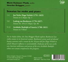 Duo Brüggen-Plank - Sonaten für Violine &amp; Klavier, CD