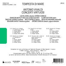Antonio Vivaldi (1678-1741): Flötenkonzerte RV 90,94,95,98,107 "Tempesta di Mare", CD