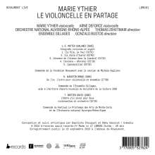 Marie Ythier - Le Violoncelle en Partage, CD
