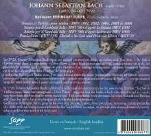 Johann Sebastian Bach (1685-1750): Sonaten &amp; Partiten für Violine  &amp; Klavier BWV 1001,1002,1004-1006, 2 CDs