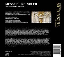 Messe Du Roi Soleil, CD