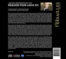 Jean-Paul-Egide Martini (1741-1816): Requiem für Louis XVI.und Marie Antoinette, CD