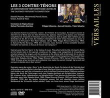 Samuel Marino, Filippo Mineccia &amp; Valer Sabadus - Les 3 Contre-Tenors, 1 CD und 1 DVD