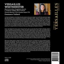 Constance Taillard - Versailles Westminster, CD