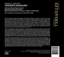 Trionfo Romano - Fete romaine en l'honneur de Louis XIV, CD