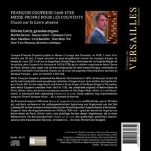 Francois Couperin (1668-1733): Messe pour les couvents, CD