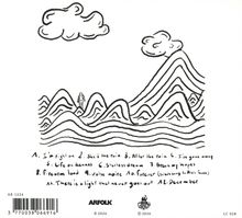 1. I’m right on 2. She’s the rain 3. After the rain 4. I’ve gone away 5. Life on Venus. Illustration von Bergen und Wolken.