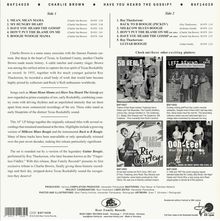 BAF14039 - CHARLIE BROWN - HAVE YOU HEARD THE GOSSIP?  
Liedtitel beinhalten "MEAN, MEAN MAMA" und "BOOGIE WOOGIE MAMA".  
Texanischer Rockabilly.  
Bear Family Records.
