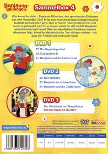 Benjamin Blümchen Box 4, 3 DVDs