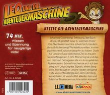 Leo &amp; die Abenteuermaschine Folge 22: Rettet die Abenteuermaschine, CD