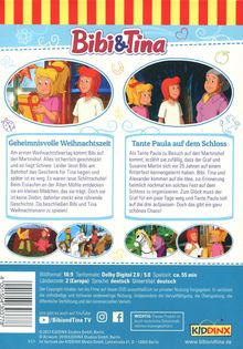 Bibi &amp; Tina: Geheimnisvolle Weihnachtszeit / Tante Paula auf dem Schloss, DVD