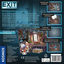 Emely Brand: EXIT® - Das Puzzle: Die Bibliothek der Träume, Spiele