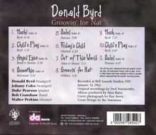 Donald Byrd (1932-2013): Groovin' For Nat, CD