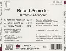 Robert Schroeder: Harmonic Ascendant, CD