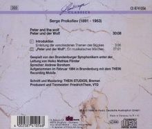 Serge Prokofieff (1891-1953): Peter und der Wolf op.67, CD