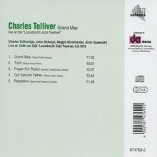 Charles Tolliver (geb. 1942): Grand Max - Live 1972, CD