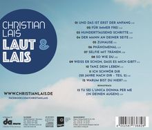 Christian Lais: Laut &amp; Lais, CD