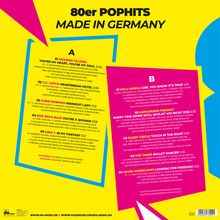 80er Pophits - Made In Germany (180g) (Yellow Vinyl), LP