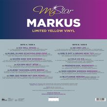 Markus: My Star (Limited Numbered Edition) (Yellow Vinyl), LP